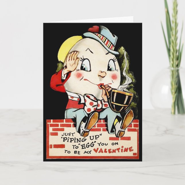 Valentintagskarte für Ei Feiertagskarte (Vorderseite)