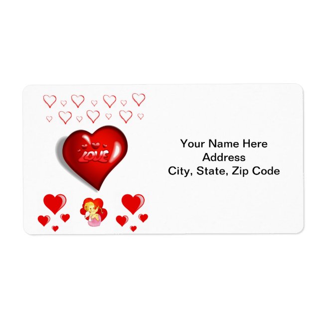 Valentintagsschilder Vintag (Vorne)