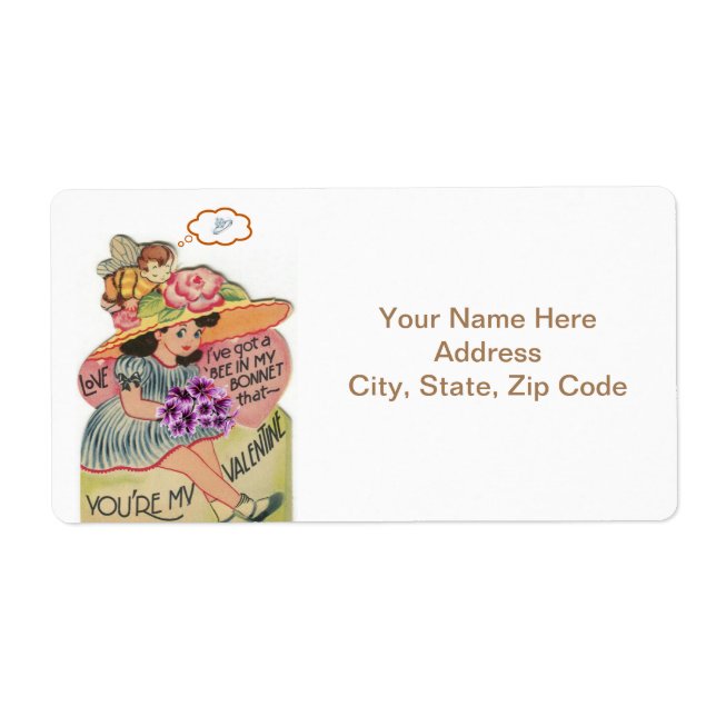 Valentintagsschilder Vintag (Vorne)