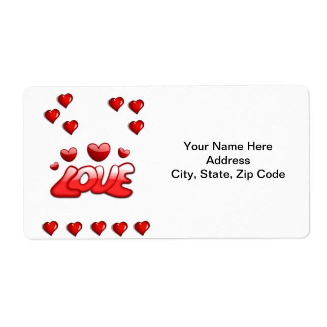 Valentintagsschilder Vintag (Vorne)