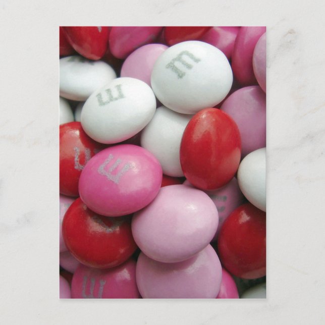 Valentinus Candy Feiertagspostkarte (Vorderseite)