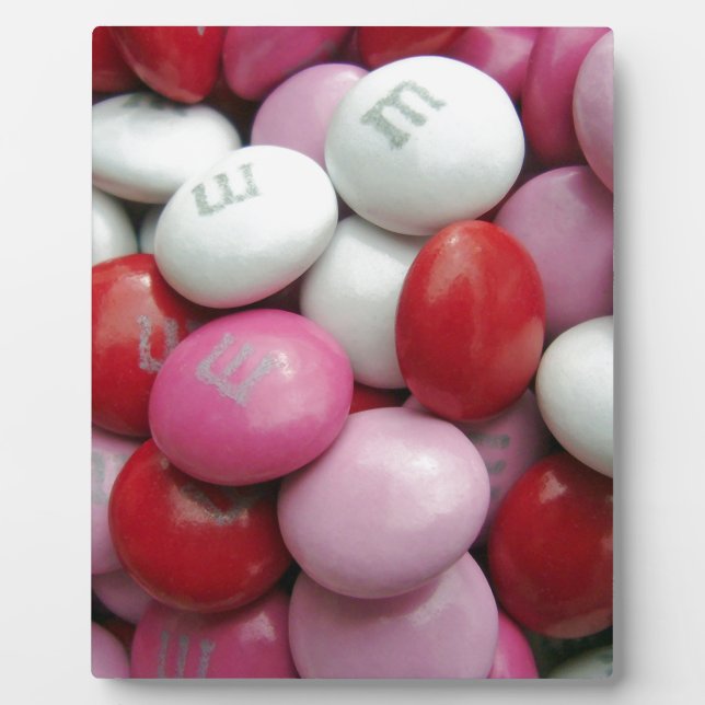 Valentinus Candy Fotoplatte (Vorderseite)