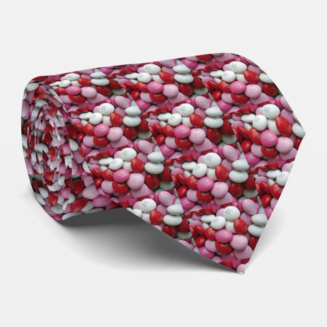 Valentinus Candy Krawatte (Gerollt)
