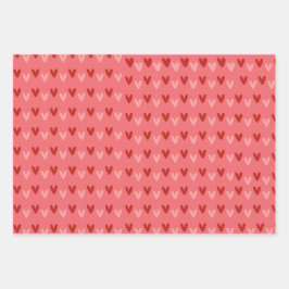Valentinverpackungspapier Geschenkpapier Set