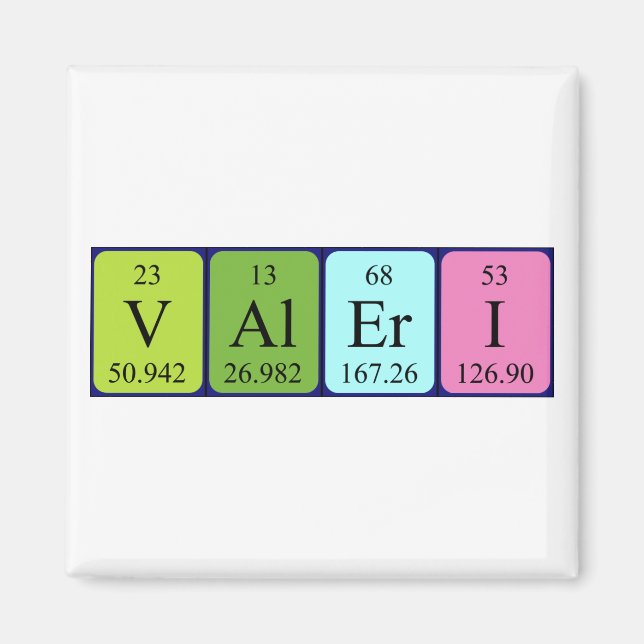 Valeri Periodenmagnet Magnet (Vorne)
