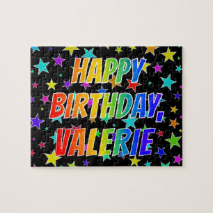 "VALERIE" First Name, Fun "HAPPY BIRTHDAY"