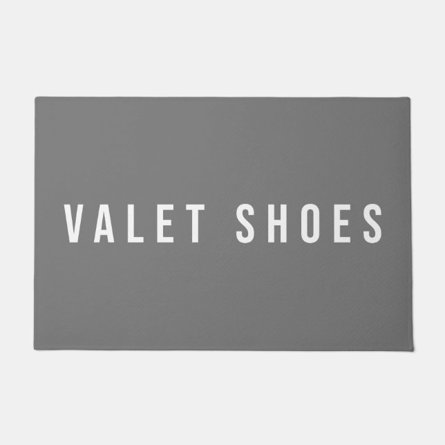 Valet Shoes Doormat Fußmatte (Vorderseite)