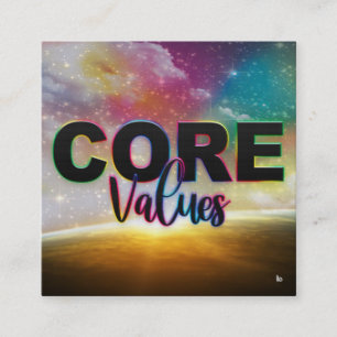 Valeurs de base - Cartes