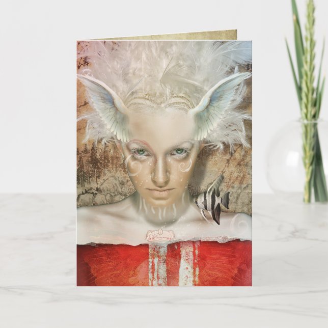 Valhalla Grußkarte Karte (Vorderseite)