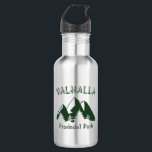 Valhalla Provincial Park Edelstahlflasche<br><div class="desc">Der Valhalla Provincial Park in British Columbia Kanada liegt am westlichen Ufer des Slocan Lake,  nördlich von Slocan und Castlegar und umfasst den größten Teil der Valhalla Range des Selkirk Mountains.</div>