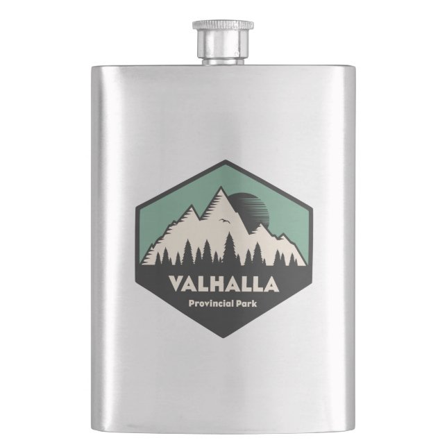 Valhalla Provincial Park Flachmann (Vorderseite)