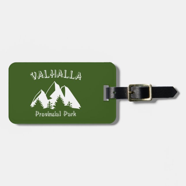 Valhalla Provincial Park Gepäckanhänger (Vorderseite horizontal)