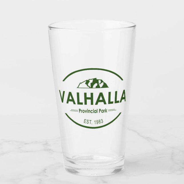 Valhalla Provincial Park Glas (Vorderseite)