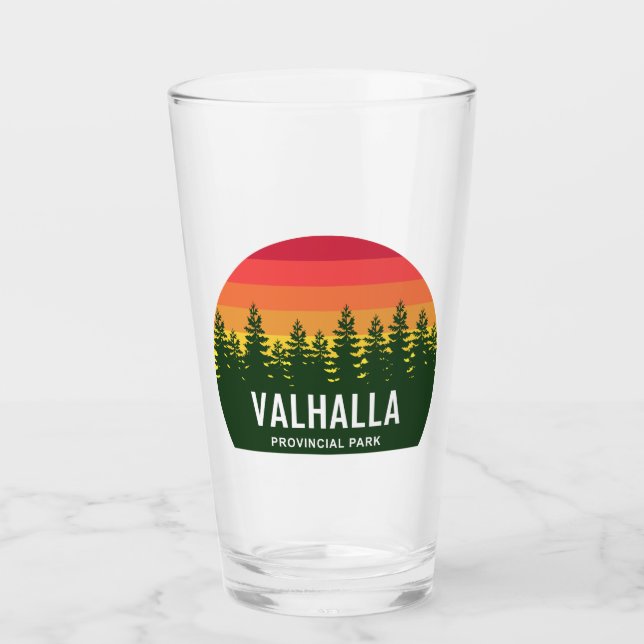 Valhalla Provincial Park Glas (Vorderseite)
