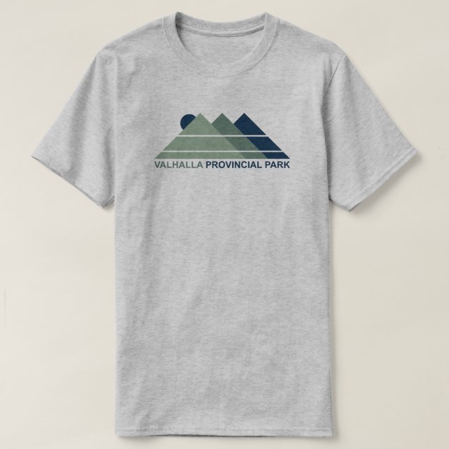 Valhalla Provincial Park Mountain Sun T-Shirt (Design vorne)