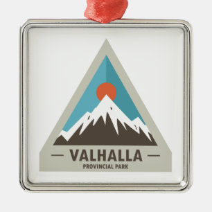 Valhalla Provincial Park Ornament Aus Metall