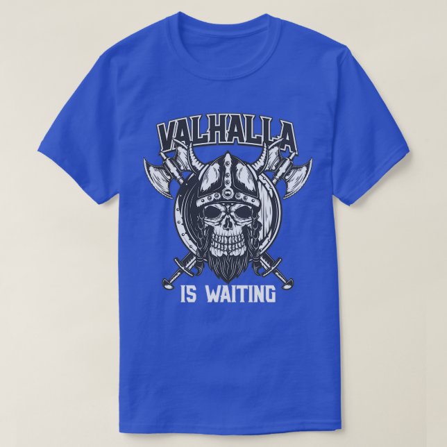 Valhalla wird Gewartet T-Shirt (Design vorne)