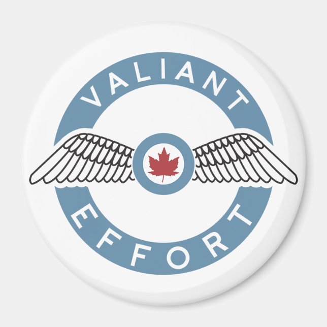 Valiant Effort Magnet (Vorne)