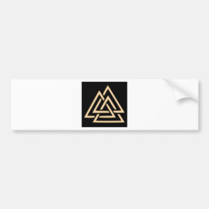 Valknut Autoaufkleber