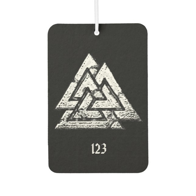 Valknut~ Autolufterfrischer (Vorderseite)