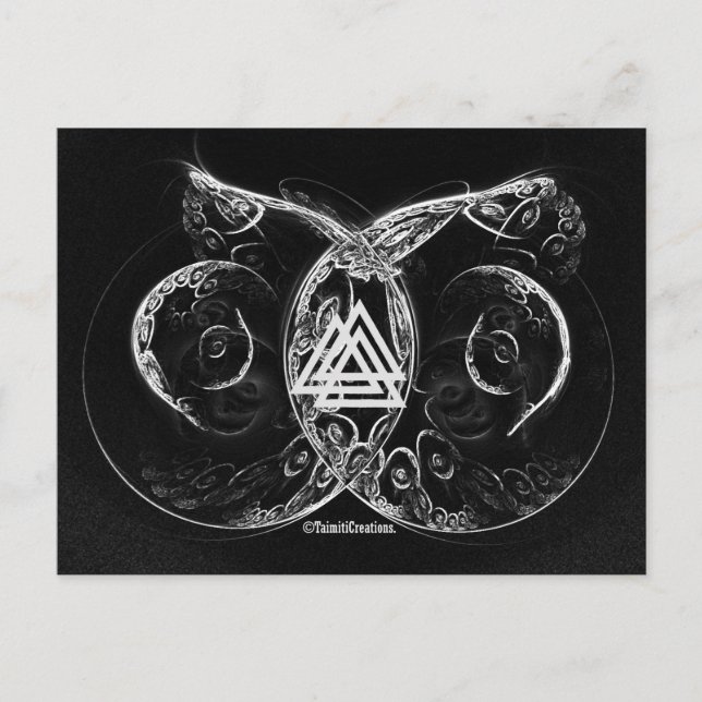Valknut - Die Wikinger ziehen Postkarte (Vorderseite)