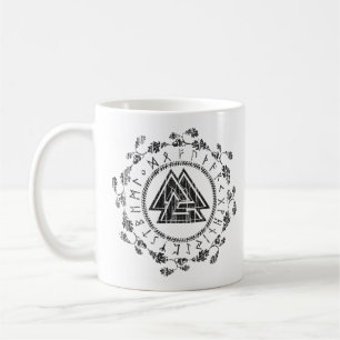 Valknut - Runen - 9 edle Vorzug-Tasse Kaffeetasse