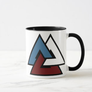 Valknut Symbol Tasse