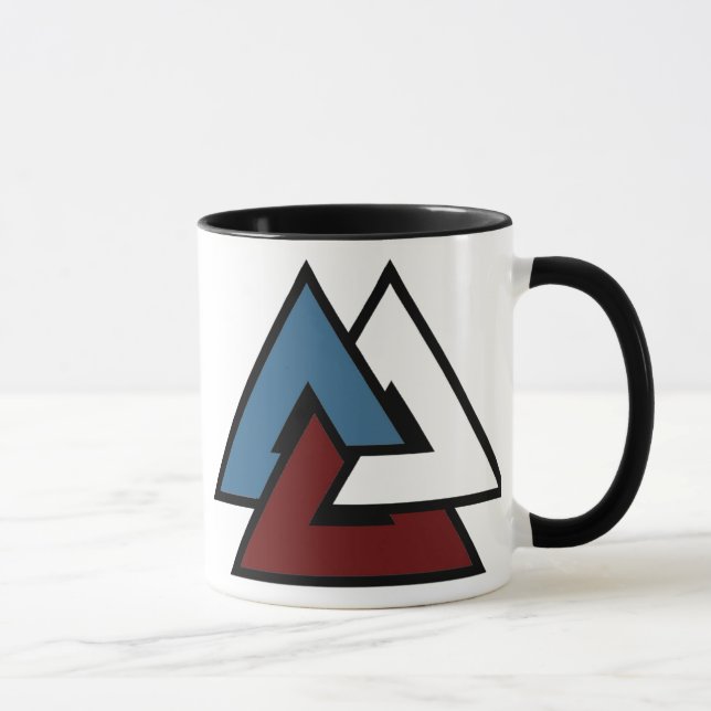 Valknut Symbol Tasse (Rechts)