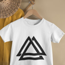 Valknut Viking Triangle Art