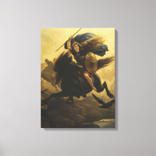 Valkyrie, 1865 (Öl auf Leinwand) Leinwanddruck
