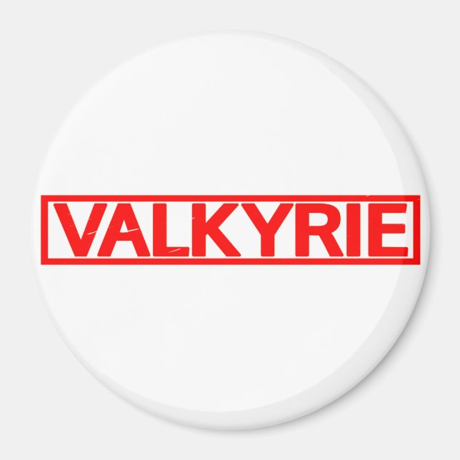 Valkyrie-Briefmarke Magnet (Vorne)