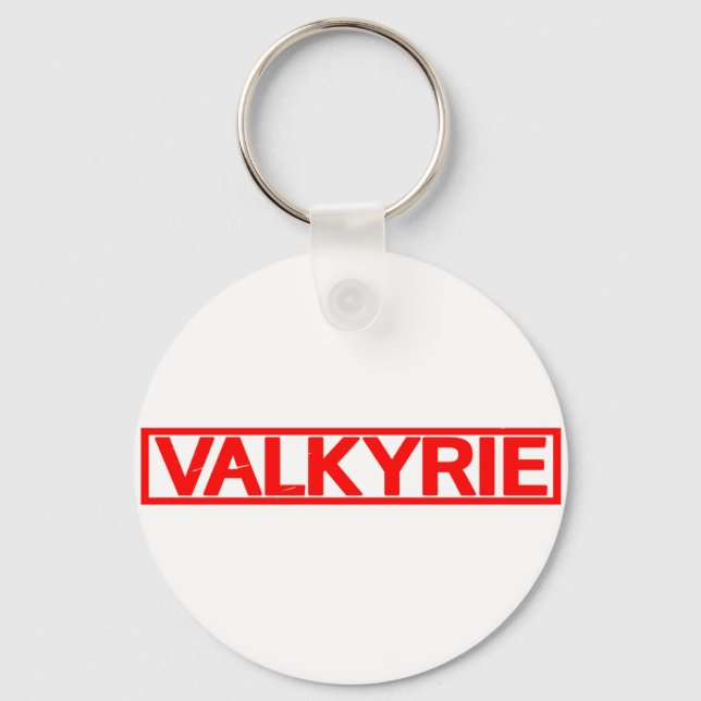 Valkyrie-Briefmarke Schlüsselanhänger (Vorderseite)