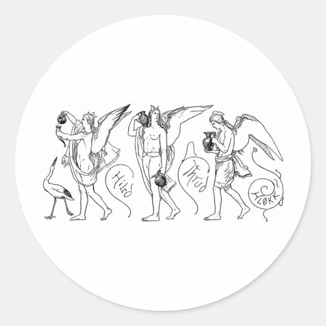 Valkyrien-3 Runder Aufkleber (Vorderseite)