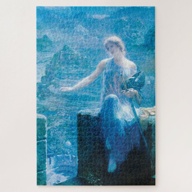 Valkyrie's Vigil von Edward Robert Hughes (Vertikal)