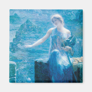 Valkyrie's Vigil von Edward Robert Hughes Magnet