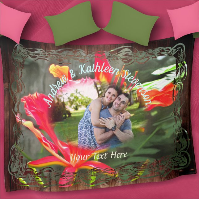 Vallarta Flaming Beauty 1583 Fleecedecke (Von Creator hochgeladen)