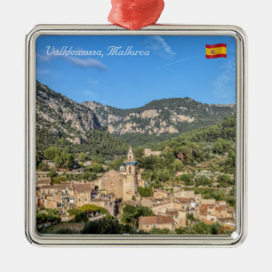 Valldemossa altes Dorf - Mallorca, Spanien Ornament Aus Metall