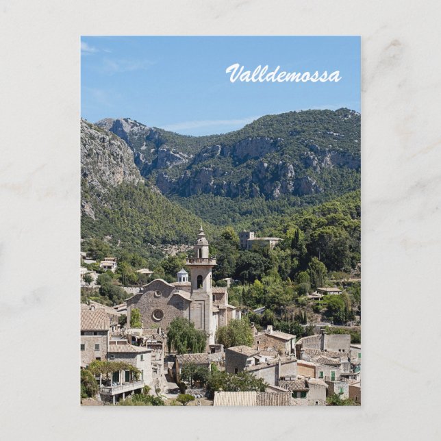Valldemossa  Postkarte (Vorderseite)