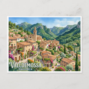 Valldemossa Spanien Postkarte