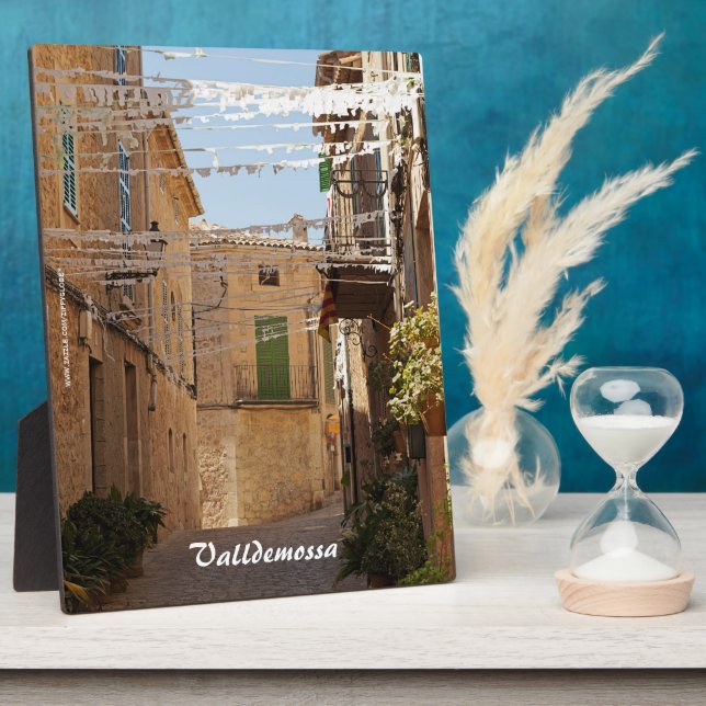 Valldemossa-Tafel Fotoplatte (Seite)
