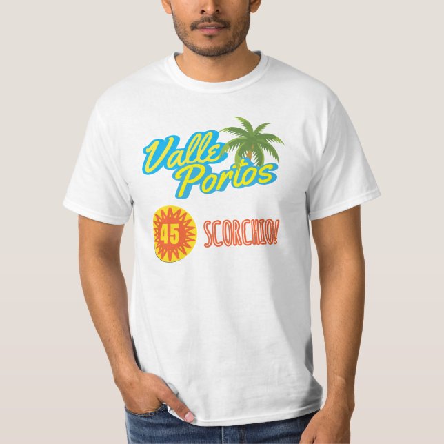 Valle Portos - Scorchio! Costa - Nimbo Cumulos T-Shirt (Vorderseite)