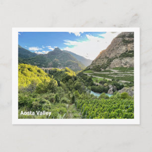 Vallée d'Aoste, Italie Carte postale