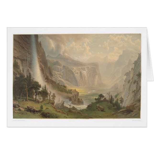 Vallée de Bierstadt Yosemite, la Californie (Devant horizontal)