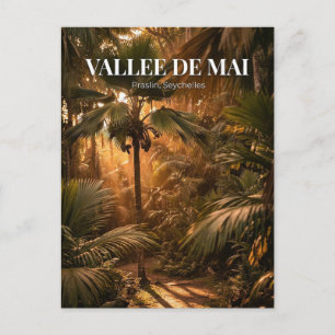 Vallée de Mai, Baie Ste Anne, Praslin Postkarte