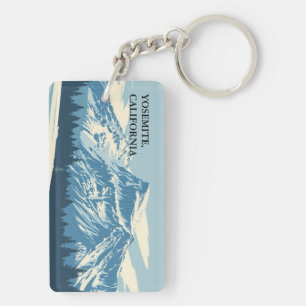 Vallée de Yosemite en hiver : Parc national rétro