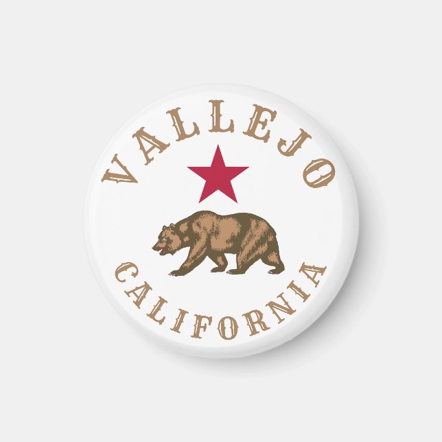 Vallejo, Kalifornien Magnet (Vorne)