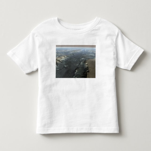 Valles Marineris, der Große Canyon der Mars Kleinkind T-shirt (Vorderseite)
