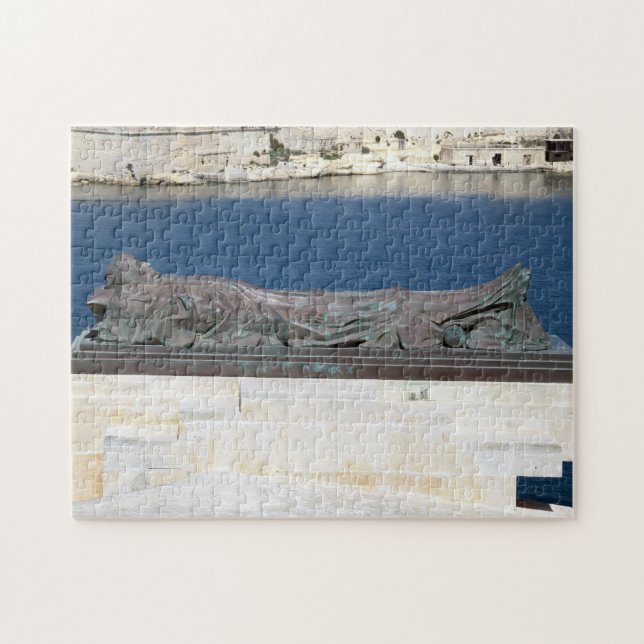 Valletta Malta, die zum zweiten Weltkrieg gehörte. (Horizontal)