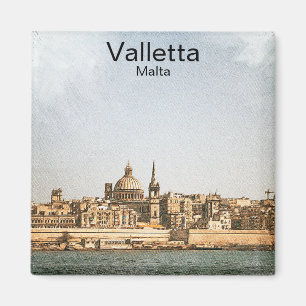 Valletta Malta Mittelmeer Magnet
