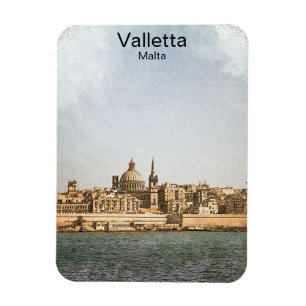 Valletta Malta Mittelmeer Magnet